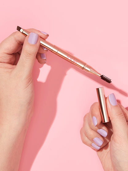 fill service™ brow brush & spoolie