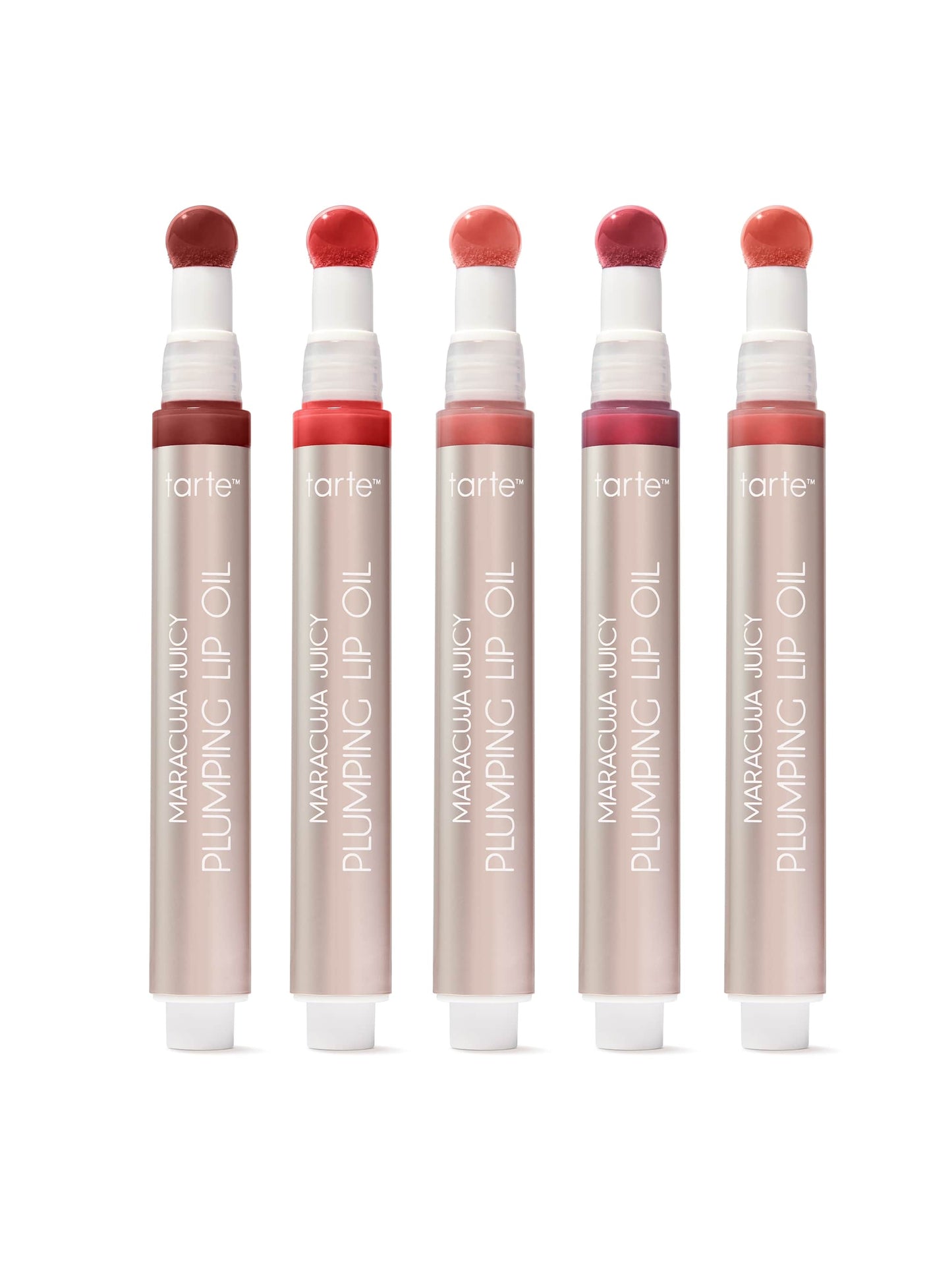 maracuja juicy 5-piece plumping oil set