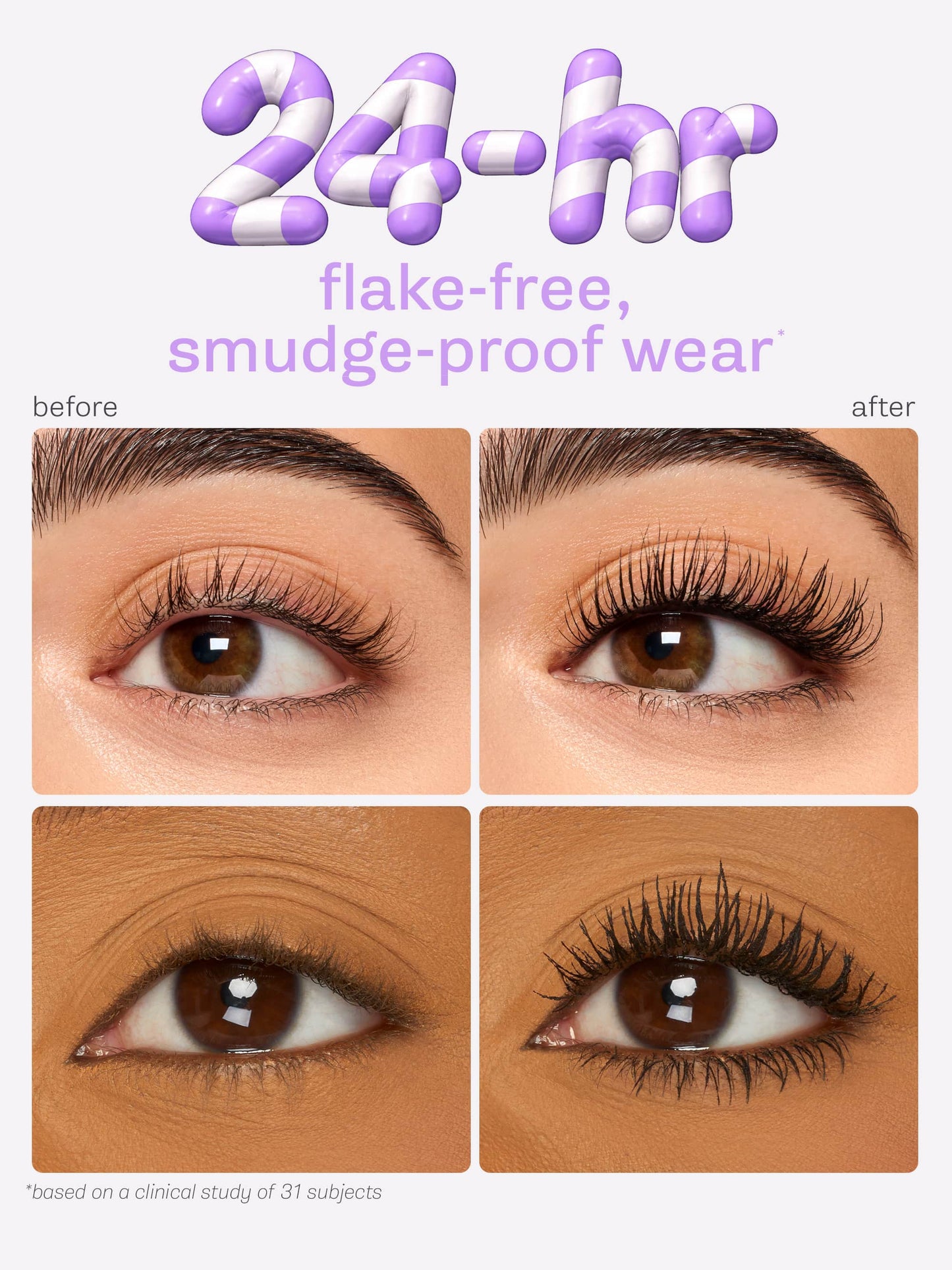 viral shimmer glass lip plump & tubing mascara duo