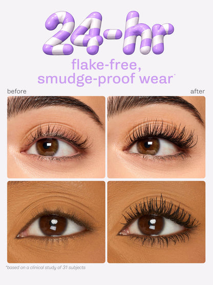 viral shimmer glass lip plump & tubing mascara duo