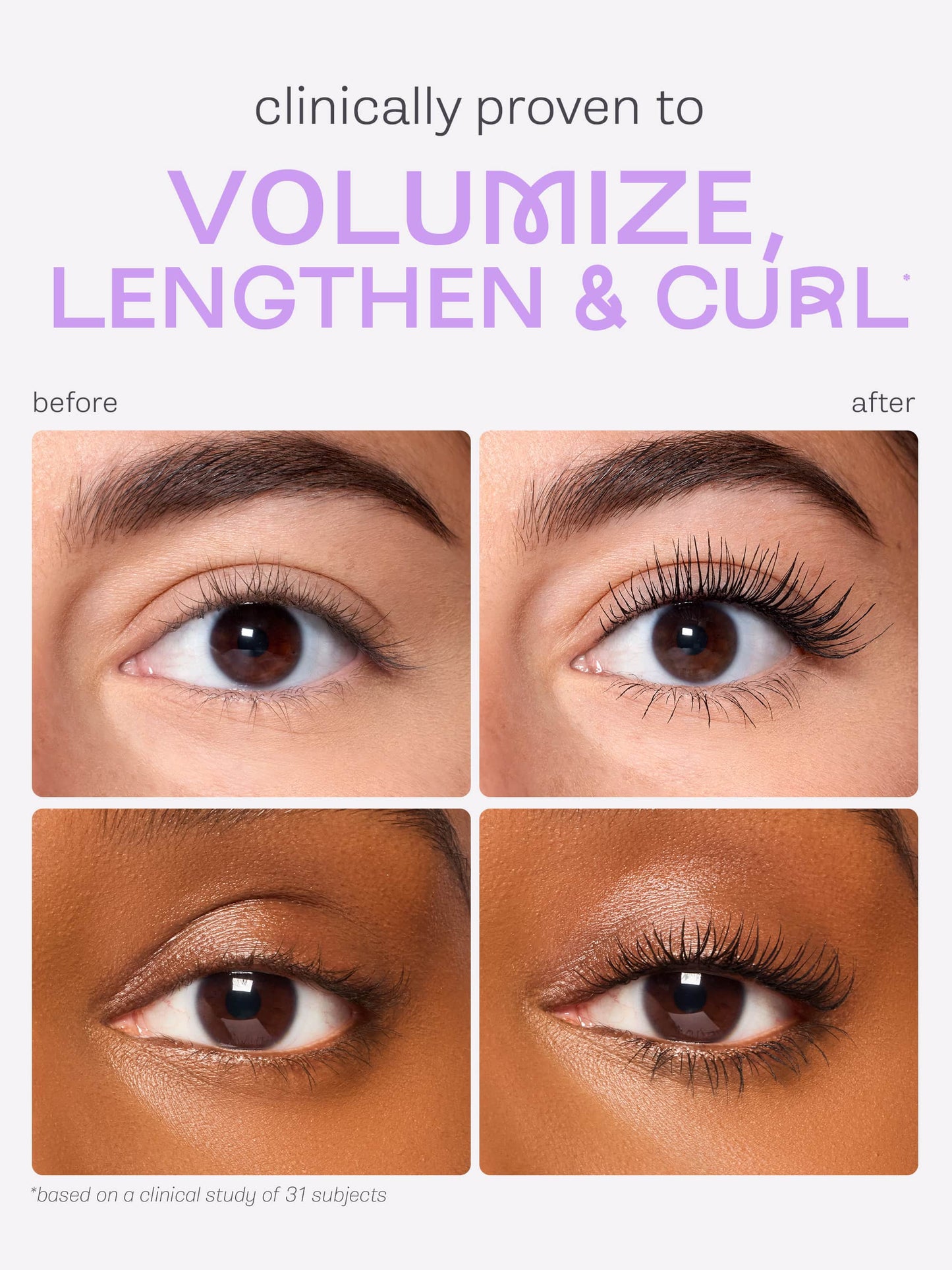 viral shimmer glass lip plump & tubing mascara duo